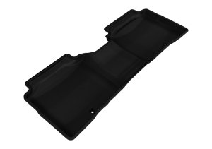 Kia Optima Floor Mat - Rear - 3D MAXpider - Kagu - Black - `11-`15 Kia Optima Floor Mat - Rear - 3D MAXpider - Kagu - Black - `11-`15